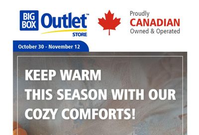 Big Box Outlet Store Flyer October 30 to November 12