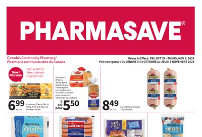 Pharmasave (NB) Flyer October 31 to November 6