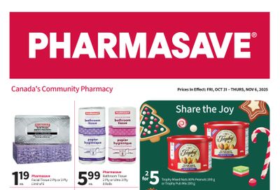Pharmasave (ON & West) Flyer October 31 to November 6
