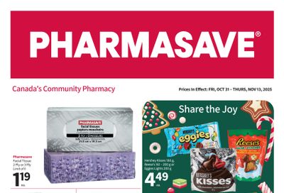 Pharmasave (ON & West) Flyer October 31 to November 13