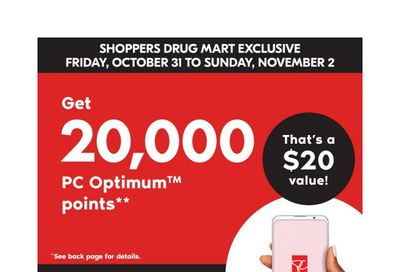 Shoppers Drug Mart (West) Flyer November 1 to 7