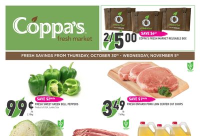 Coppa's Fresh Market Flyer October 30 to November 5