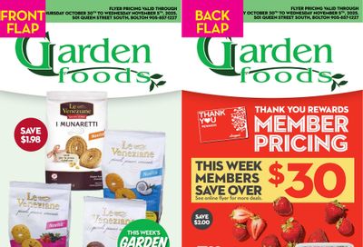 Garden Foods Flyer October 30 to November 5