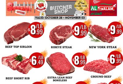 Al-Salam Supermarket Flyer October 28 to November 3