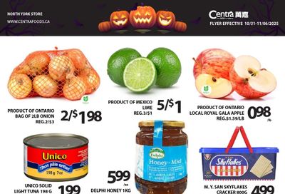 Centra Foods (North York) Flyer October 31 to November 6 Centra Foods (North York) Flyer October 31 to November 6