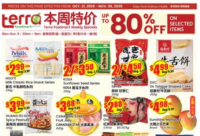 Terra Foodmart Flyer October 31 to November 6