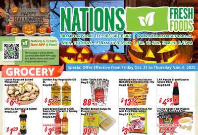 Nations Fresh Foods (Brampton) Flyer October 31 to November 6