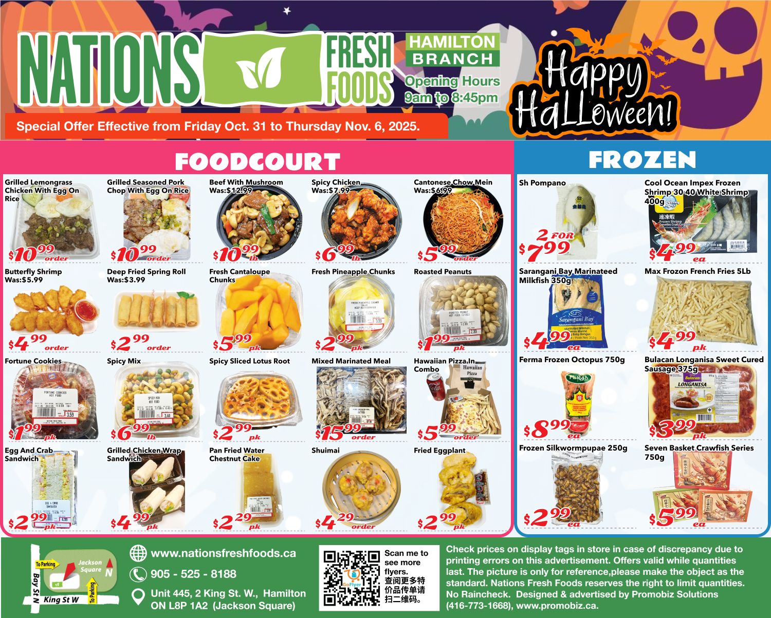 Nations Fresh Foods (Hamilton) Flyer October 31 to November 6