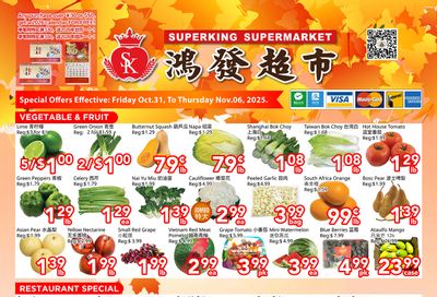 Superking Supermarket (North York) Flyer October 31 to November 6