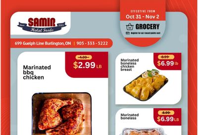 Samir Supermarket Flyer October 31 to November 2