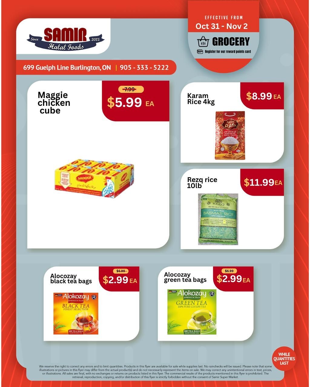 Samir Supermarket Flyer October 31 to November 2