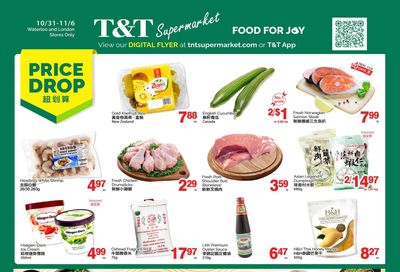 T&T Supermarket (London & Waterloo) Flyer October 31 to November 6