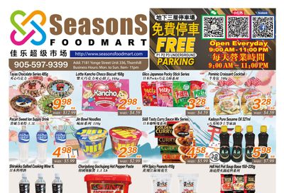 Seasons Food Mart (Thornhill) Flyer October 31 to November 6