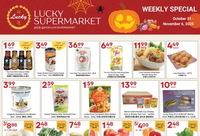 Lucky Supermarket (Edmonton) Flyer October 31 to November 6