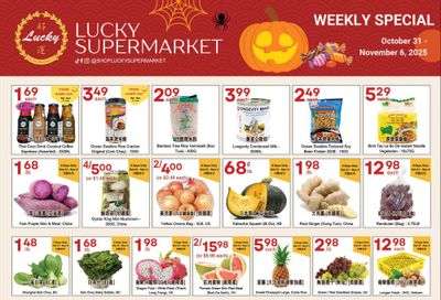 Lucky Supermarket (Calgary) Flyer October 31 to November 6