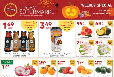 Lucky Supermarket (Surrey) Flyer October 31 to November 6