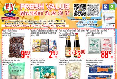 Fresh Value (Scarborough) Flyer October 31 to November 6