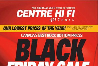 Centre Hi-Fi Flyer October 31 to November 6