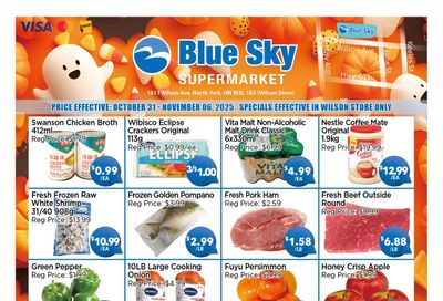 Blue Sky Supermarket (North York) Flyer October 31 to November 6