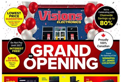Visions Electronics Flyer October 31 to November 6