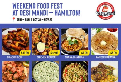 DesiMandi Flyer October 31 to November 6
