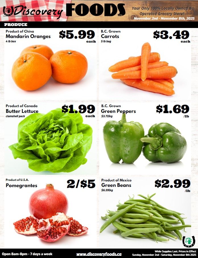 Discovery Foods Flyer November 2 to 8