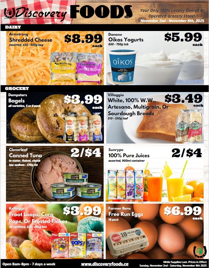 Discovery Foods Flyer November 2 to 8