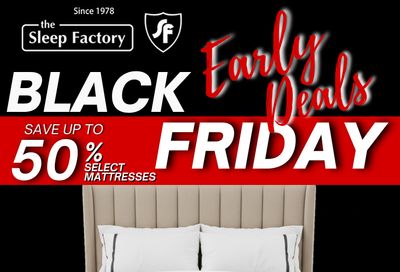 The Sleep Factory Flyer November 2 to 21