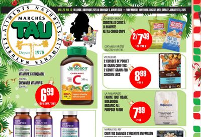 Marches Tau Flyer November 3 to January 4