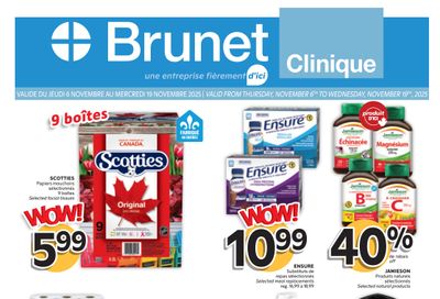 Brunet Clinique Flyer November 6 to 19