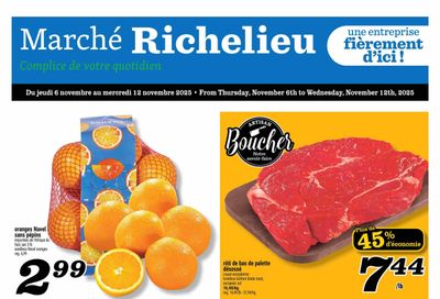 Marche Richelieu Flyer November 6 to 12