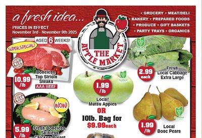 The Apple Market Flyer November 3 to 9