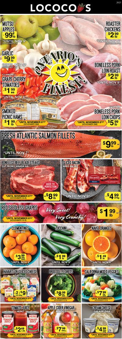 Lococo's Flyer November 5 to 9