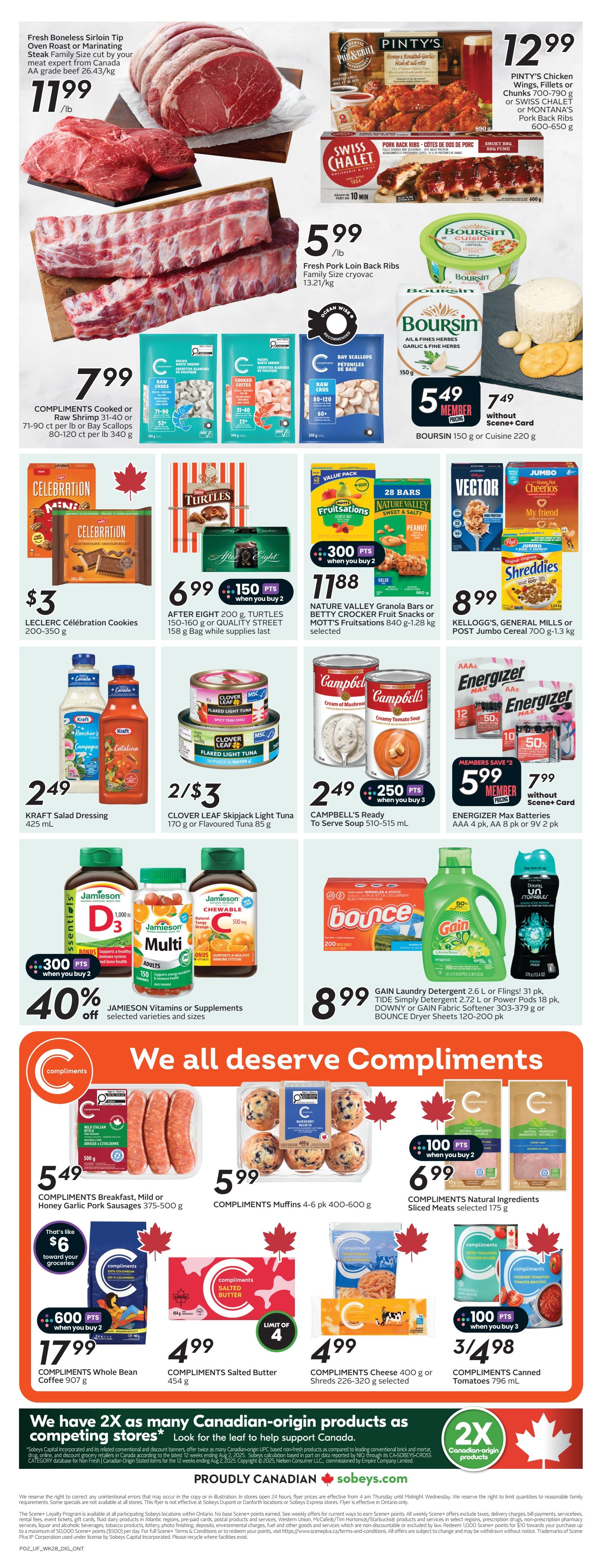 Sobeys Urban Fresh Flyer November 6 to 12