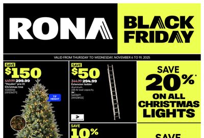 Rona & Rona+ (West) Flyer November 6 to 19