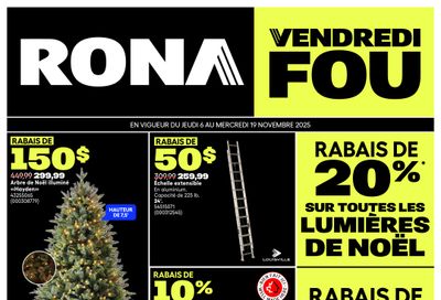 Rona & Rona+ (QC) Flyer November 6 to 19