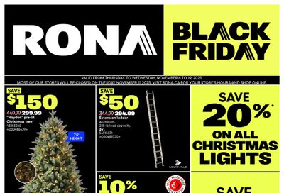 Rona & Rona+ (Atlantic) Flyer November 6 to 19