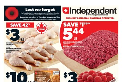 Independent Grocer (Atlantic) Flyer November 6 to 12