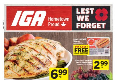 IGA (West) Flyer November 6 to 12