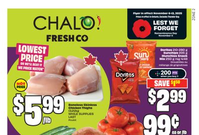 Chalo! FreshCo (ON) Flyer November 6 to 12