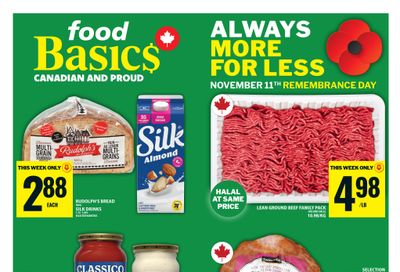 Food Basics Flyer November 6 to 12