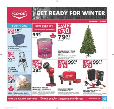 Co-op (West) Home Centre Flyer November 6 to 12