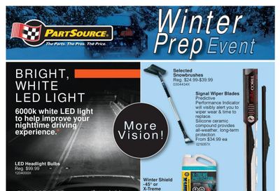 PartSource Flyer November 6 to 19