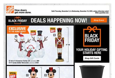 Home Depot (ON) Flyer November 6 to 19