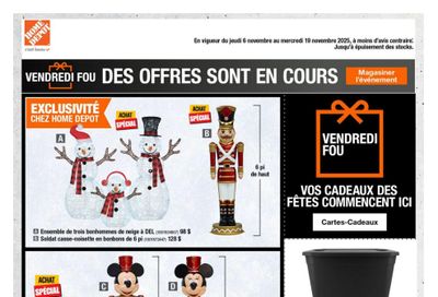 Home Depot (QC) Flyer November 6 to 19