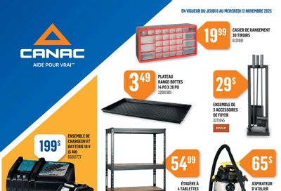 Canac Flyer November 6 to 12
