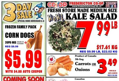Fredericton Co-op Flyer November 6 to 12