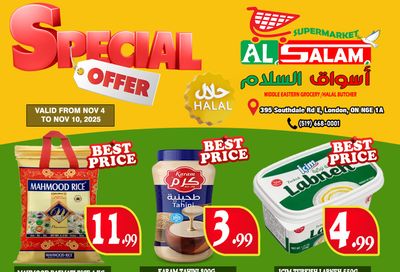 Al-Salam Supermarket Flyer November 4 to 10