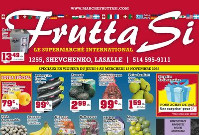 Frutta Si Flyer November 6 to 12