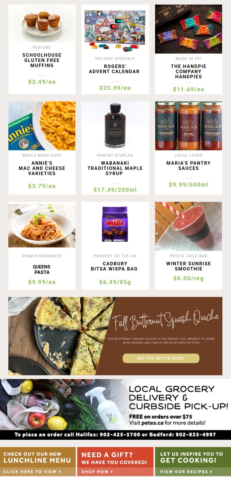 Pete's Fine Foods Flyer November 6 to 12